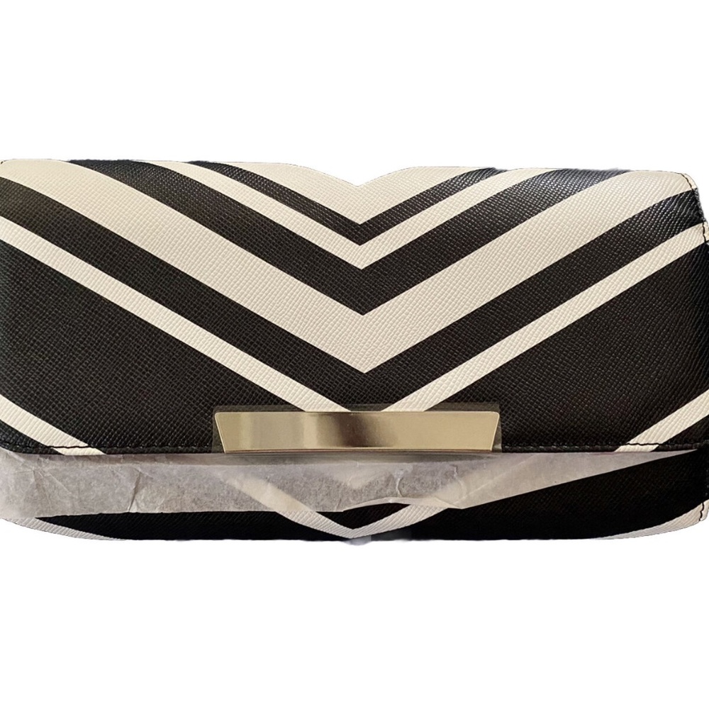 Mix No. 6 Black & White Clutch